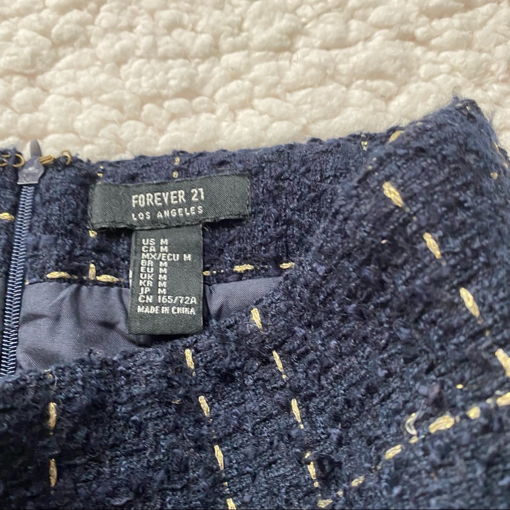 🪲 Forever 21 blue skirt - Picture 2 of 6